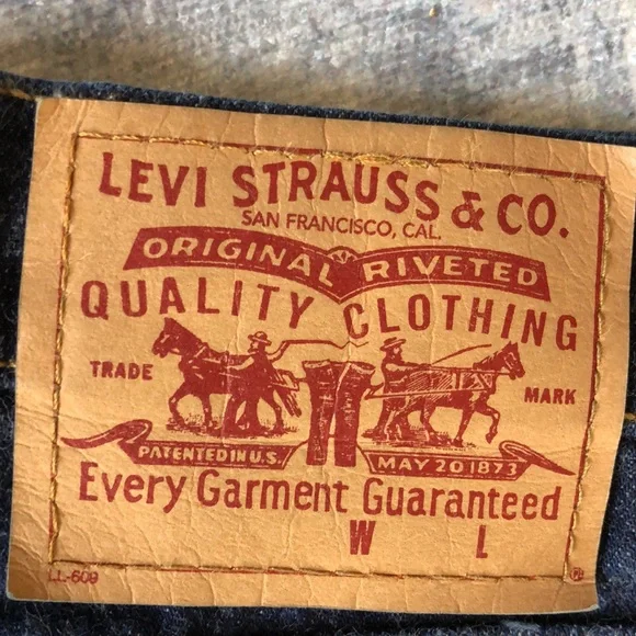 NWOT! - Vintage 90’s LEVI’S 100% Cotton Denim Shorts - Picture 5 of 8